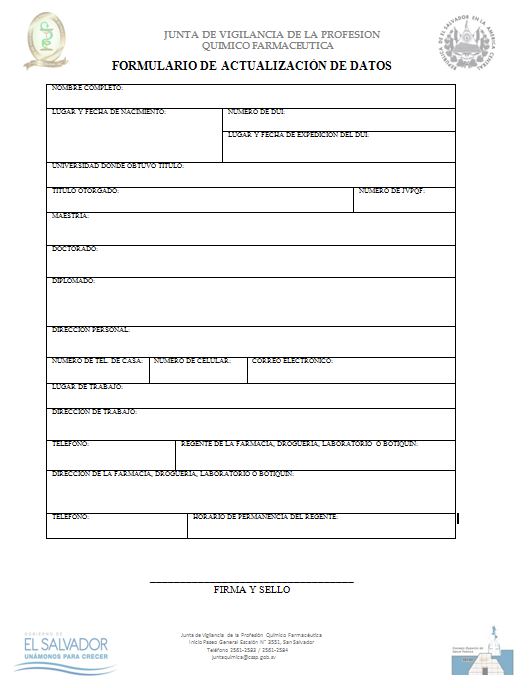 formulario completo